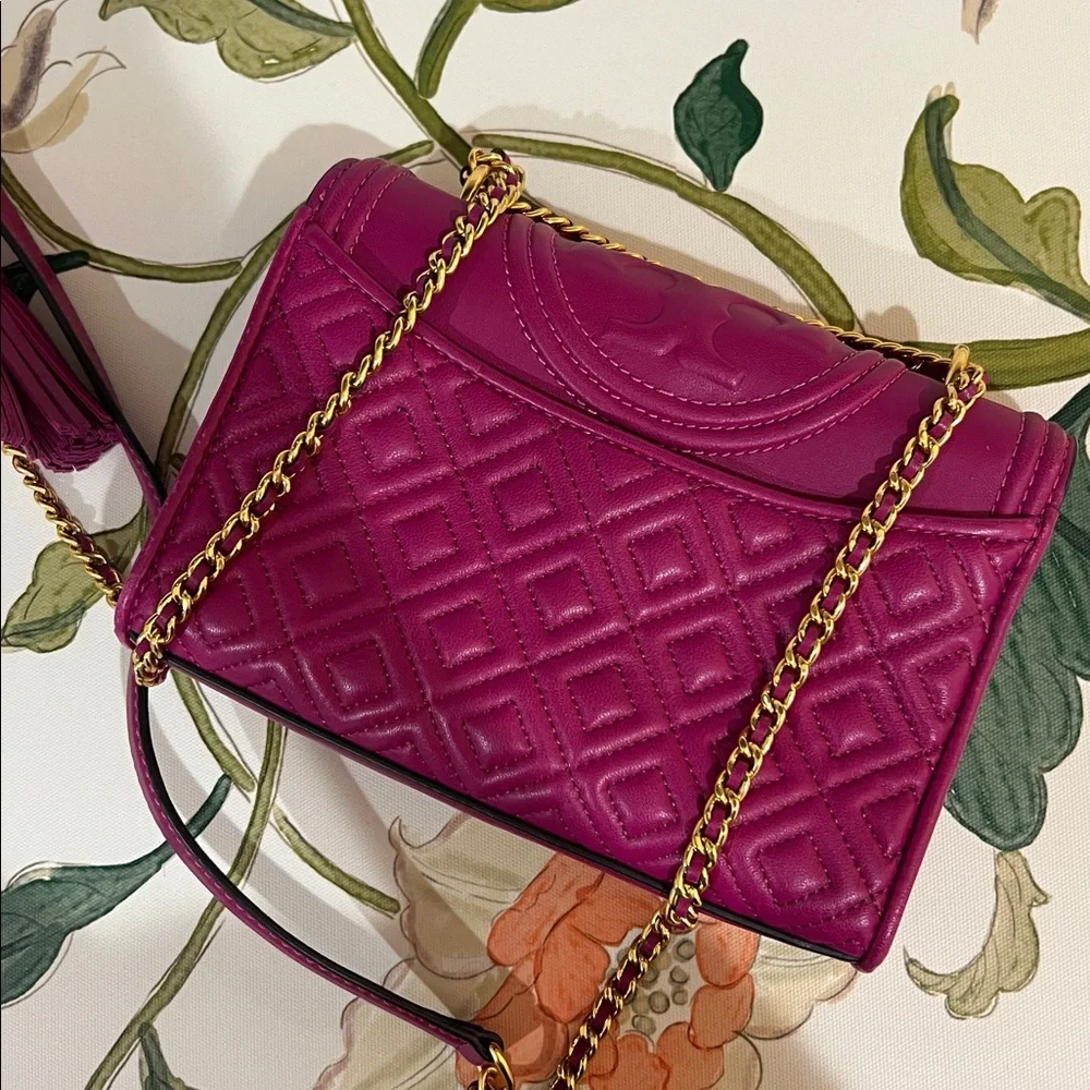 Tory Burch Fleming Small Convertible Shoulder Bag - Picture 2 of 5